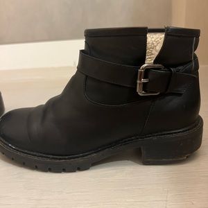 Black Fendi Low Boots